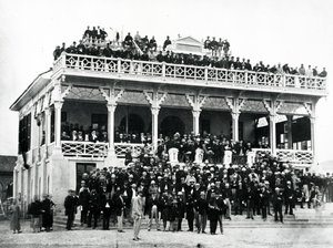 Grandstand Full of People, Shanghai